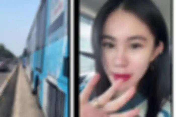 Selebgram Zoe Levana mengalami kejadian tidak mengenakkan karena terjebak di jalur busway selama 4 jam. 