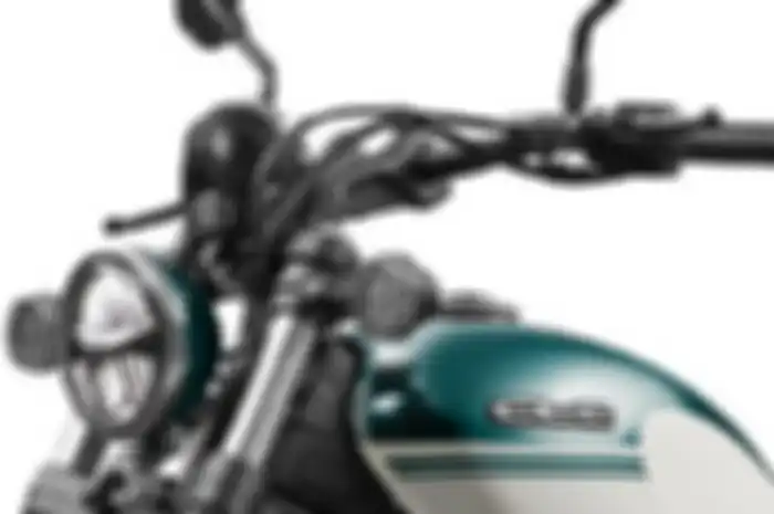 Motor baru gaya cruiser Hampir-Davidson.