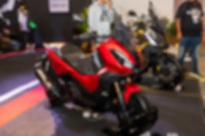 Tampak motor baru 2024 Honda ADV 350.
