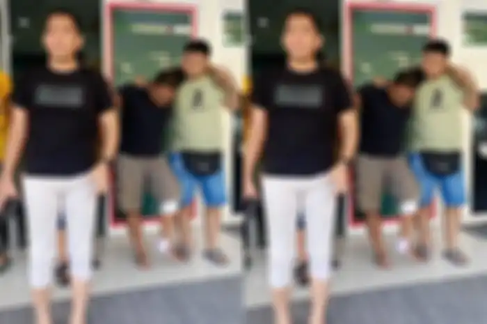 Kondisi maling motor usai tabrak polisi pakai motor curian di Ponorogo.