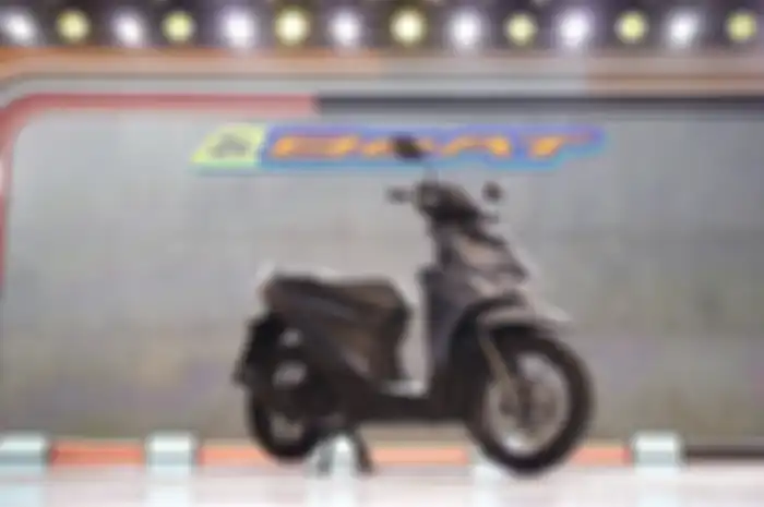 Tampilan motor baru All New Honda BeAT Deluxe Smart Key.