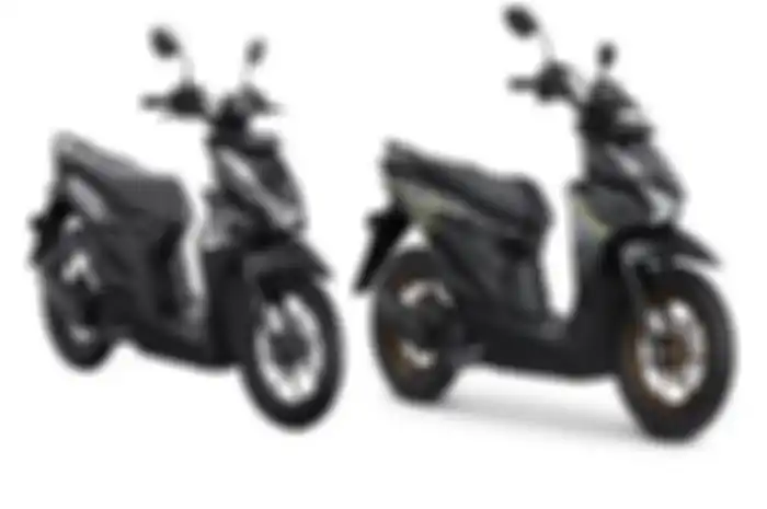 All New Honda BeAT Street 2024 (kanan) dan versi lama (kiri).