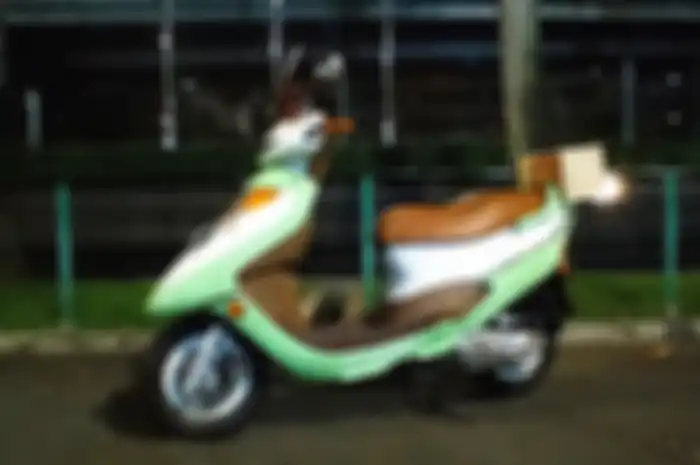 Modifikasi motor Kymco Trend 2000.