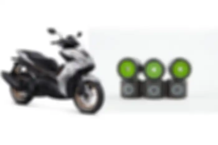 Ilustrasi roller CVT Indoparts untuk Yamaha Aerox.