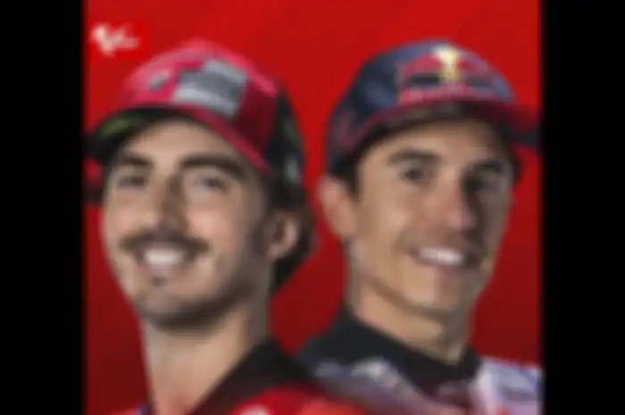 Dua juara dunia MotoGP, Francesco Bagnaia dan Marc Marquez, satu skuat MotoGP Ducati pabrikan musim 2025-2026, fakta terungkap sudah pernah terjadi sebelumnya