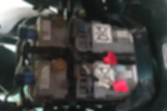 Baterai tanam di motor listrik TVS iQube S.