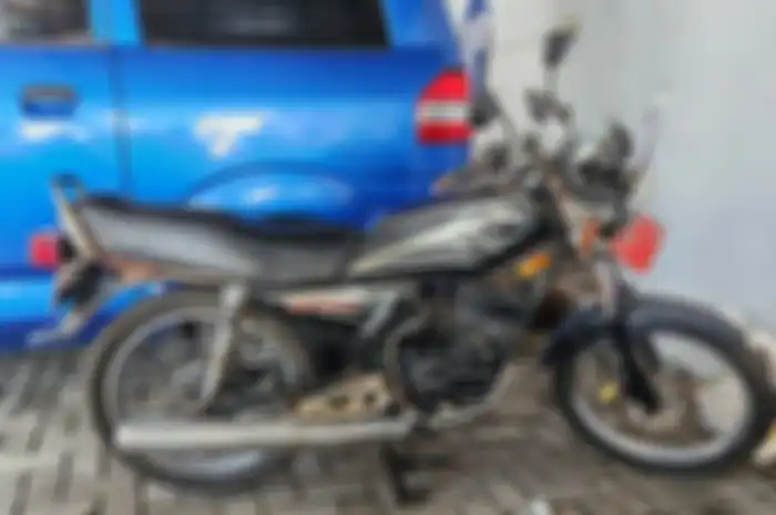Motor murah Yamaha RX-King dilelang Rp 7 jutaan di Purwokerto, begini kondisinya.
