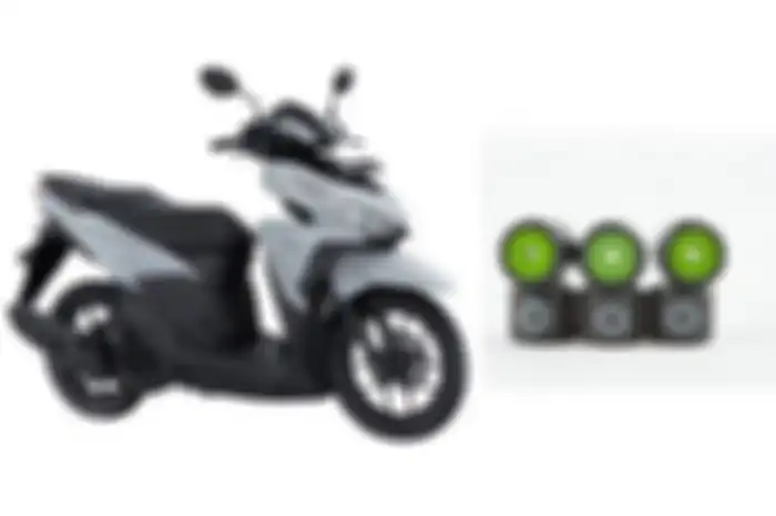 Ilustrasi Honda Vario 150 eSP (kiri) dan roller CVT Indoparts (kanan).