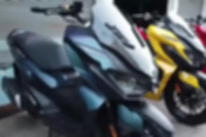Bocoran motor baru yang diduga New Yamaha NMAX 160 Turbo 2024.