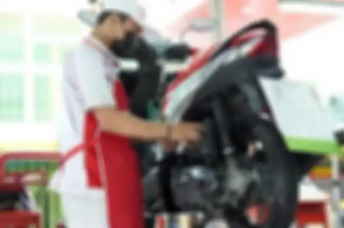 Ilustrasi pengecekan rangka eSAF Honda.