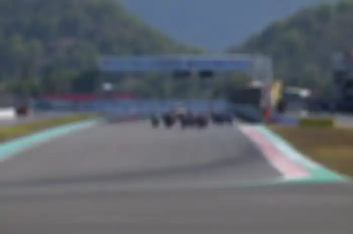Ilustrasi balap ARRC Mandalika di Sirkuit Mandalika atau Pertamina Mandalika International Circuit.