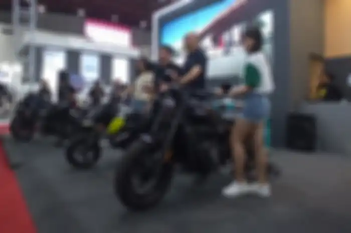 PT MForce Indonesia rilis 3 motor baru di PRJ Kemayoran, Sabtu (22/6/2024). 