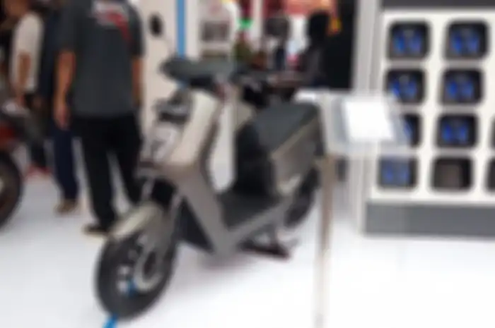 Honda EM1 e di PRJ Kemayoran 2024.