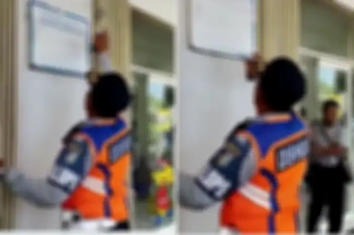 Petugas Dishub menghapus parkir gratis di mini market dianggap benar menurut aturan daerah setempat