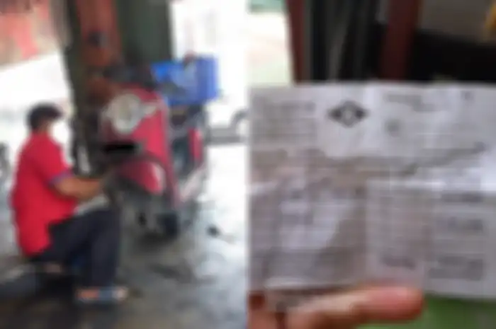 Bengkel getok harga di Sidoarjo servis motor Honda Scoopy. 