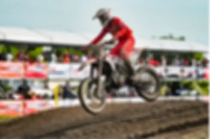 Crosser Binaan Astra Honda Sukses Raih Poin Perdana di MXGP Lombok 2024