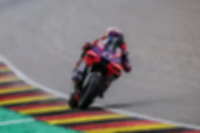 Jorge Martin juara balap Sprint MotoGP Jerman 2024 di Sirkuit Sachsenring, Sabtu (6/7/2024).