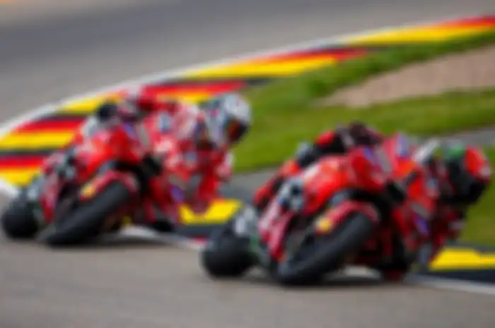 Francesco Bagnaia (Ducati Lenovo) juara MotoGP Jerman 2024, Marc Marquez podium usai berjuang dari urutan segini.