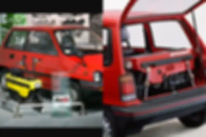 Motor Honda Motocompo bisa dilipat masuk bagasi mobil City