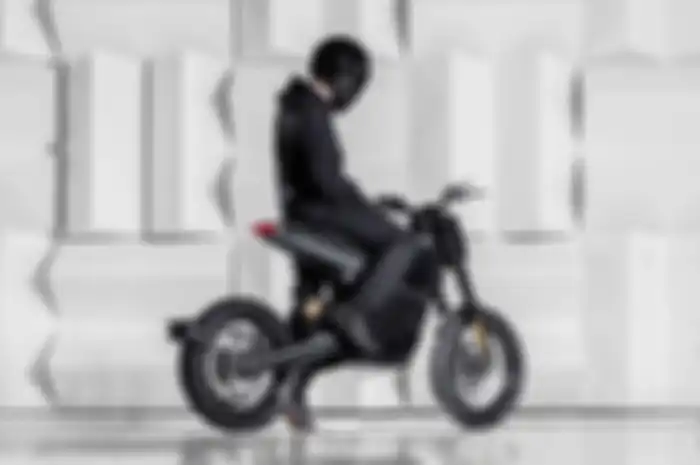 Tampilan motor listrik DAB 1 Alpha.