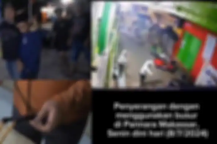 Polisi menangkap empat pelaku geng motor yang melakukan penyerangan ke warga di Makassar.