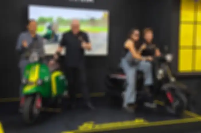 Peluncuran motor baru Scomadi di GIIAS 2024.