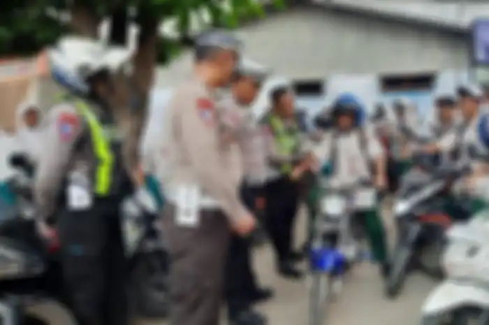 Razia Besar-Besaran Serempak di Seluruh Indonesia Polisi Sampai Kejar ke Penitipan Motor Siswa SMP di Jombang