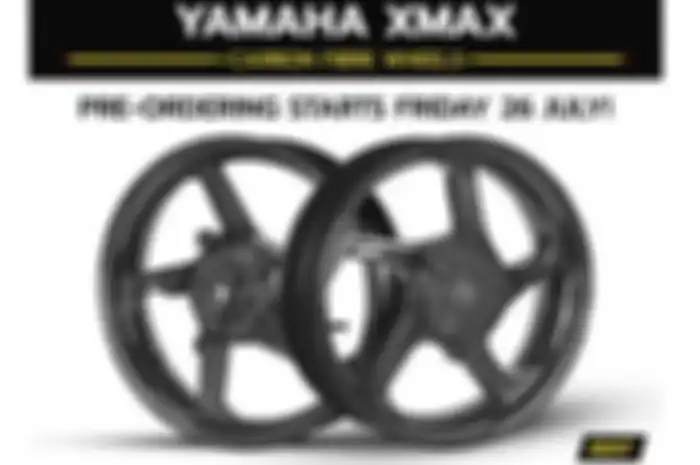 Velg carbon BST buat Yamaha XMAX bakal launching 