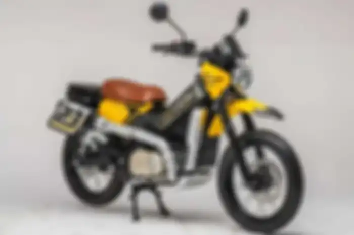 Motor matic baru desain adventure mirip Honda CT125.