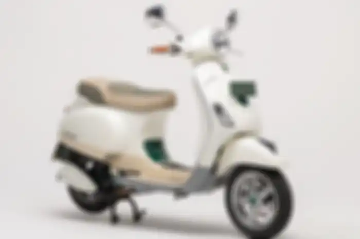 Modifikasi motor Vespa LX 2V 2012 garapan Vespuci Bandung.
