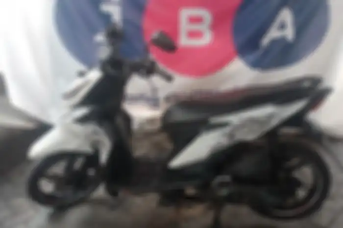 Tampilan Honda BeAT Street yang jadi motor murah yang dilelang dengan harga Rp 3 jutaan.