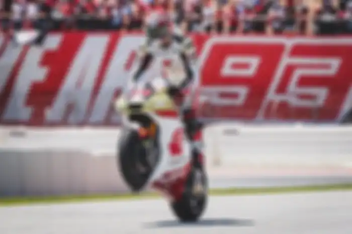 Pembalap Indonesia Mario Aji.