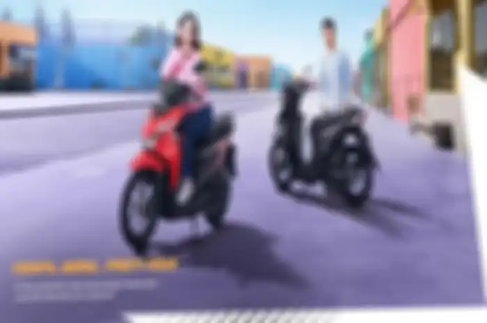 Foto ilustrasi All New Honda BeAT 2024, segini besaran pajak motor tersebut.