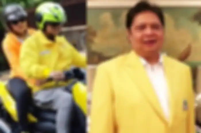 Airlangga Hartarto resmi mengumumkan pengunduran diri sebagai Ketum Golkar pada Sabtu (10/8/2024) pernah motoran bareng istri naik Yamaha XMAX 250.
