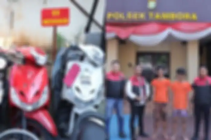 Yamaha Mio Smile curian diamankan polisi