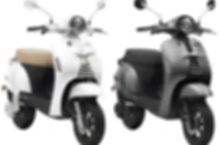 Tampilan motor listrik Volta Mandala.