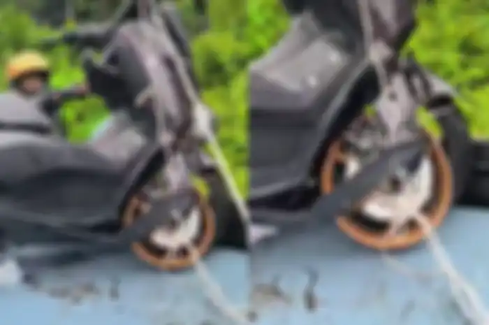 Video kecelakaan Yamaha NMAX Turbo diduga di Aceh