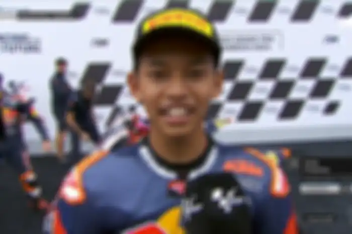 Bangga Veda Ega Pratama Pecah Telor Podium Red Bull Rookies Cup Bertarung Keras Lawan Rider Eropa 