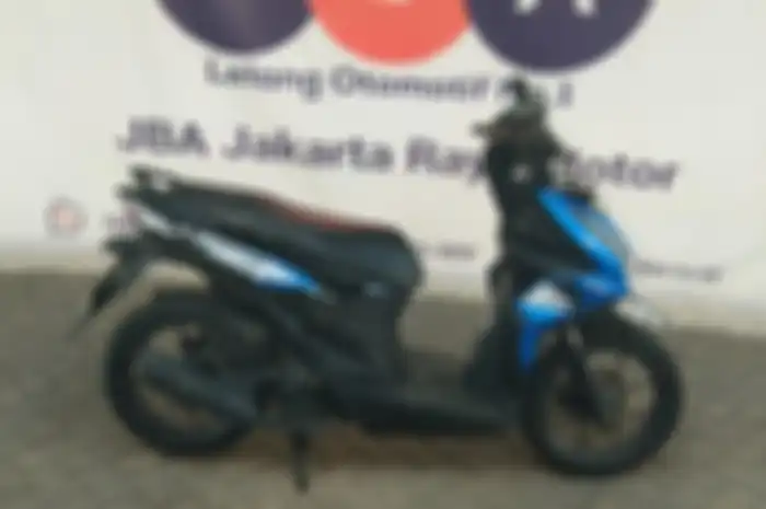 Tampilan motor murah Honda BeAT Rp 1 juta, pajak 2024 lokasi Jakarta.