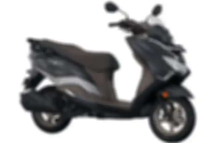 Tampilan motor matic baru Suzuki Burgman Street 125EX.