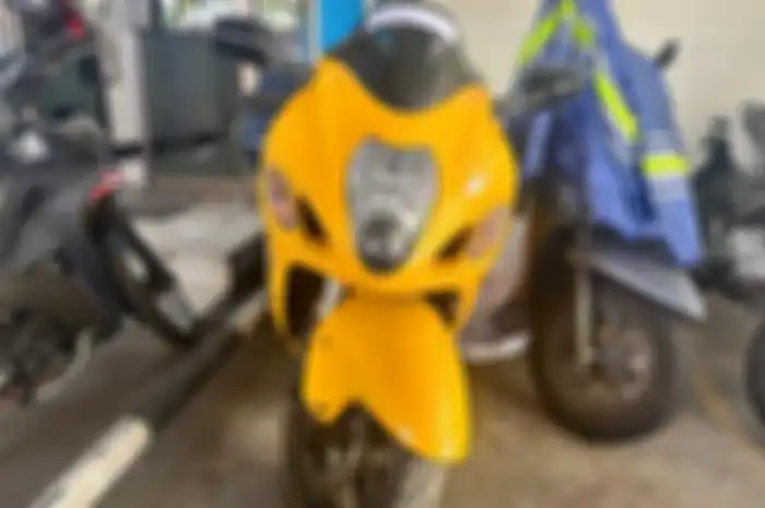 Suzuki Hayabusa akan dilelang di Pontianak.