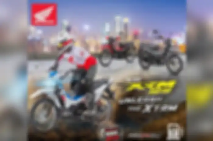 Motor baru bebek trail saudara BeAT, Honda XRM125.
