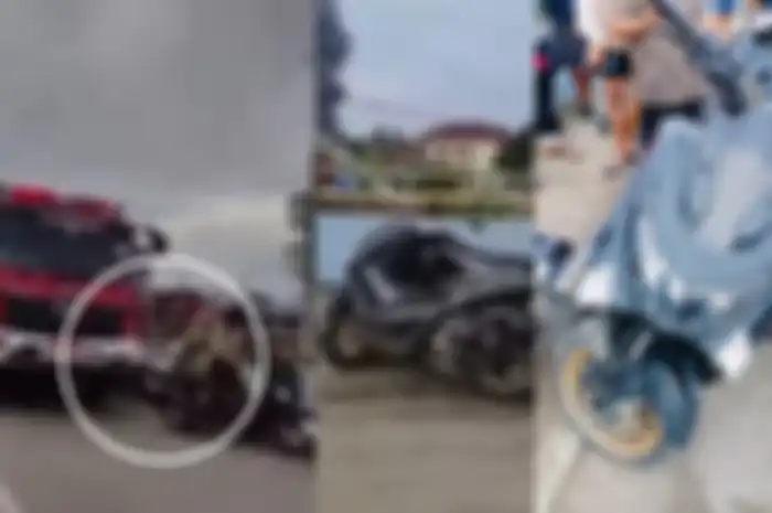 Yamaha NMAX Rusak Berat Efek Disikat Mobil Pemadam Kebakaran yang Bertugas