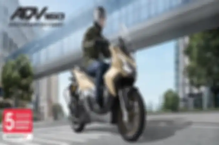 Foto ilustrasi motor baru Honda ADV 160, cicilan termurah segini.