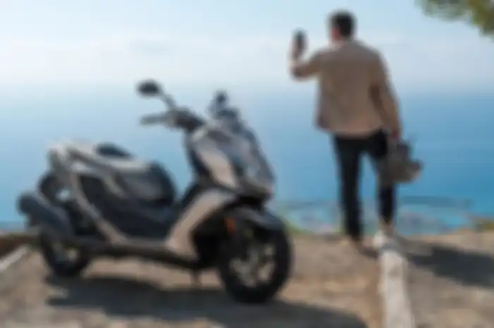 Motor baru Kymco 2025 penatang Yamaha XMAX dan Honda Forza.