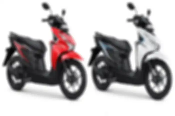 Foto ilustrasi motor baru Honda BeAT 2024, cicilan termurah segini.