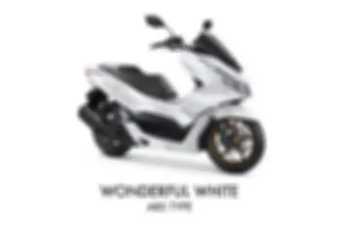 Salah satu pilihan warna motor baru Honda PCX 160 di Indonesia.