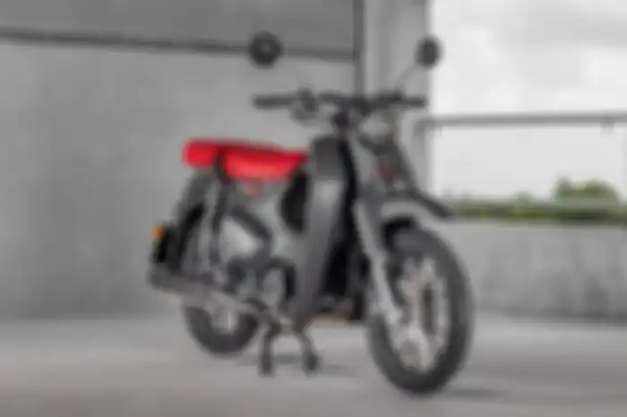Foto ilustrasi motor baru Honda Supercub C125.