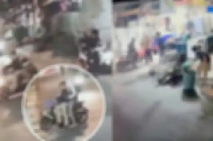  Pasangan suami istri disiram air keras saat naik motor di Jalan Nusa Indah Depan Pos Pemadam Kebakaran, Kelurahan Duri Kosambi, Kecamatan Cengkareng, Jakarta Barat, pada Minggu malam (1/9/2024).