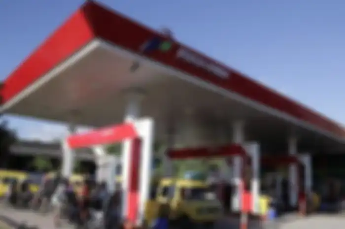 Ilustrasi SPBU Pertamina. 